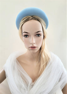 Extra tall padded satin halo headband 4 cms height